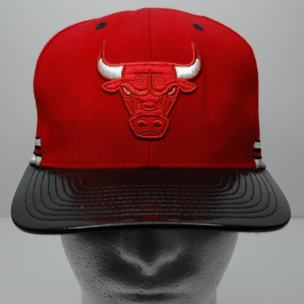 Mitchell & Ness Chicago Bulls Snapback Cap Red/Black